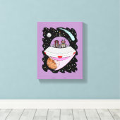 ギャラクティックロードトリップ2018 キャンバスプリント (インサイチュ (ウッドフロア))