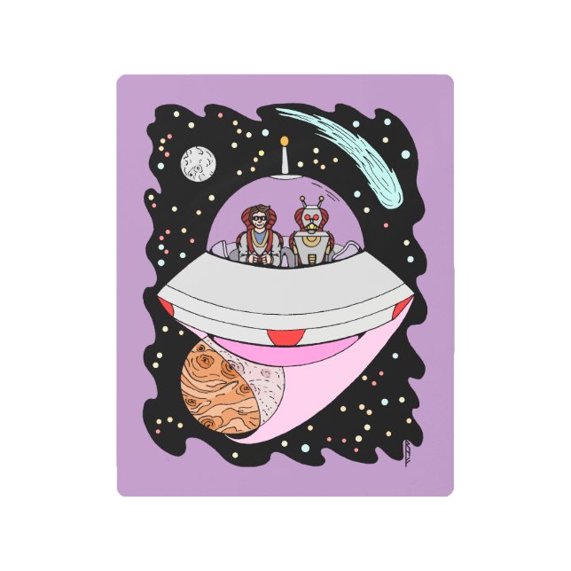 ギャラクティックロードトリップ2018 メタルプリント (正面)