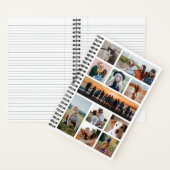 ギャラモダンリーイレブンフォトコラージュ ノートブック (内側)