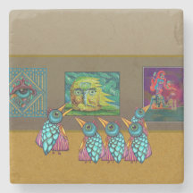 ギャラリーでの鳥たち