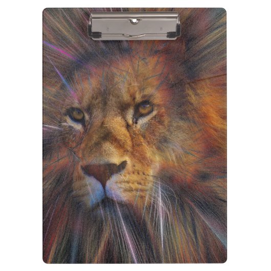 ギャラリーのクリップボードのライオン クリップボード (正面)