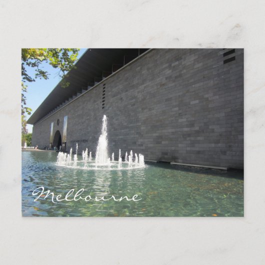 ギャラリーのビクトリア噴水 ポストカード (正面)