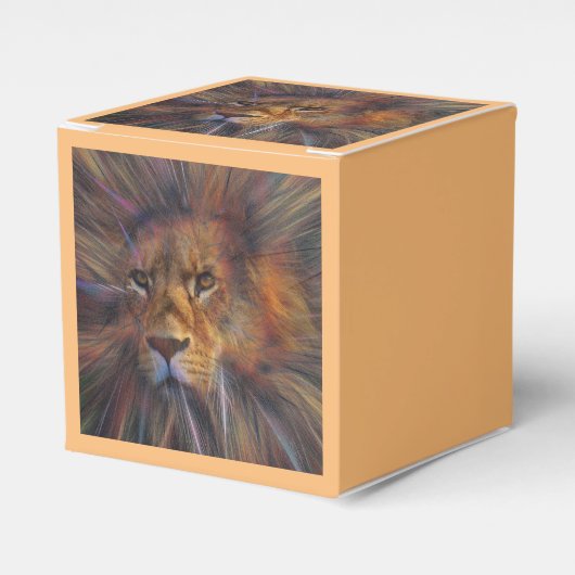 ギャラリーのライオンズスクエアギフトボックス フェイバーボックス (正面サイド)