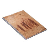 ギャラリーのロックアートピクトグラフ素晴らし ノートブック (右側)