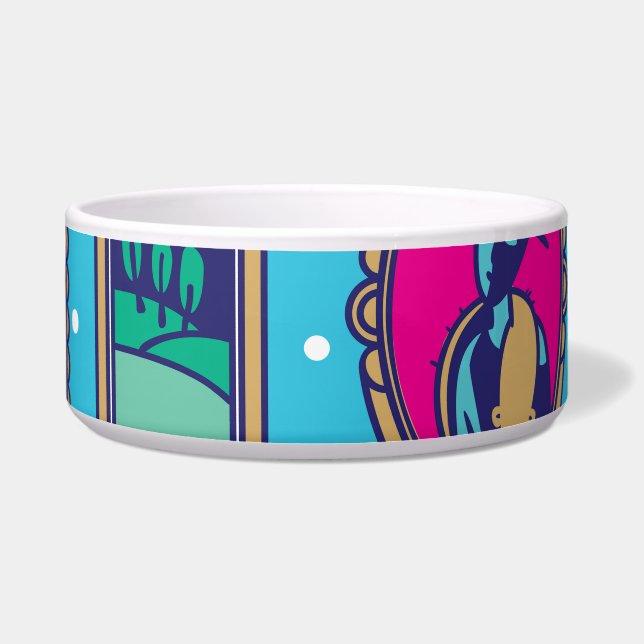 ギャラリーの壁：多様な写真コレクション ボウル (正面)