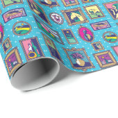 ギャラリーの壁：多様な写真コレクション ラッピングペーパー (ロールコーナー)