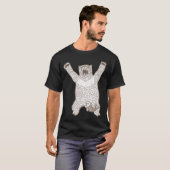 ギャラリーの雄大な熊 Tシャツ (正面フル)