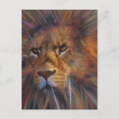 ギャラリーはがき内のライオン ポストカード (正面)