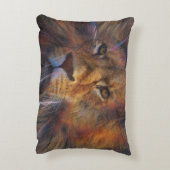 ギャラリーアクセントクッションにライオン アクセントクッション (裏面(縦))