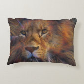 ギャラリーアクセントクッションにライオン アクセントクッション (裏面)
