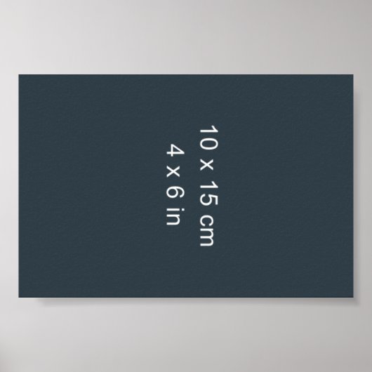 ギャラリーウォールレイアウトテンプレート写真10x15cm 6x4 ポスター (正面)