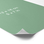 ギャラリーウォールレイアウトテンプレート画像フォトアート5x7インチ ポスター (角)