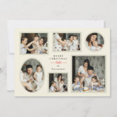 ギャラリーウォール ホリデーカード 招待状 (正面)