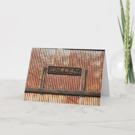 ギャラリーカ空白のード カード (正面)