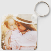 ギャラリーグリッドパーソナライズされたフォトキーチェーン キーホルダー (裏面)