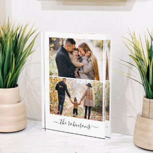 ギャラリーパーソナライズされた2 フォトブロック