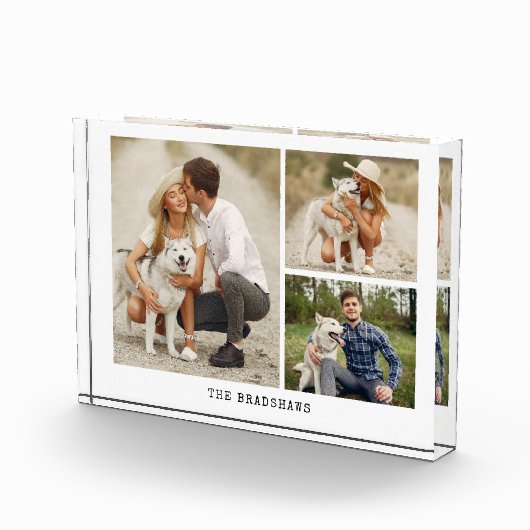 ギャラリーパーソナライズされた3 フォトブロック (右)