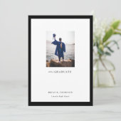 ギャラリーフレームフォト卒業発表カード 案内状 (スタンド正面)