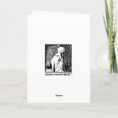 ギャラリーブッダグリーティングカード カード (裏面)