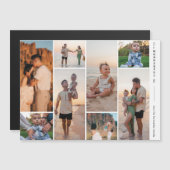 ギャラリーモダン8写真ワンダーライフマグネットカード マグネット招待状 (正面/裏面)