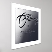 ギャラリー署名アーティストフォイルのアクセントポスタープリント 箔ポスター (レイダウン)