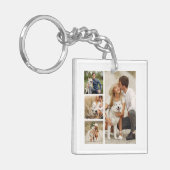 ギャラリー5カスタムフォトキーチェーン キーホルダー (正面左)