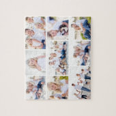 ギャラリー・オブ・ナイン写真パーソナライズされたパズル ジグソーパズル (縦)