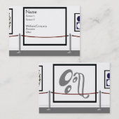 ギャラリー 名刺 (正面/裏面)