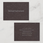 ギャラリーIII 名刺 (正面/裏面)