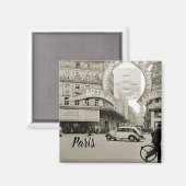 ギャラリーLafayette Paris Haussmann 1940年写真 マグネット (正面/裏面)