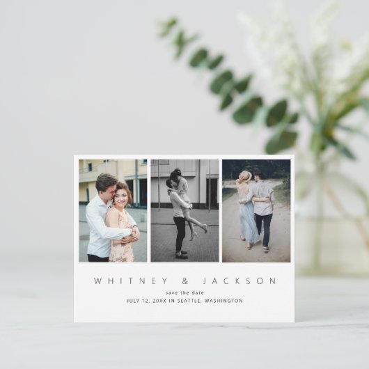 ギャラリ数々のー写真の日付の保存 ポストカード (スタンド正面)