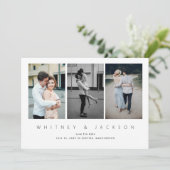 ギャラリ数々のー写真の日付の保存 招待状 (スタンド正面)