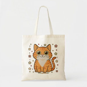 ギャランギャリーフローラタビーキャット トートバッグ