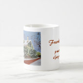 ギャリーの英語によって絵を描くフランクリン家 コーヒーマグカップ (中央)