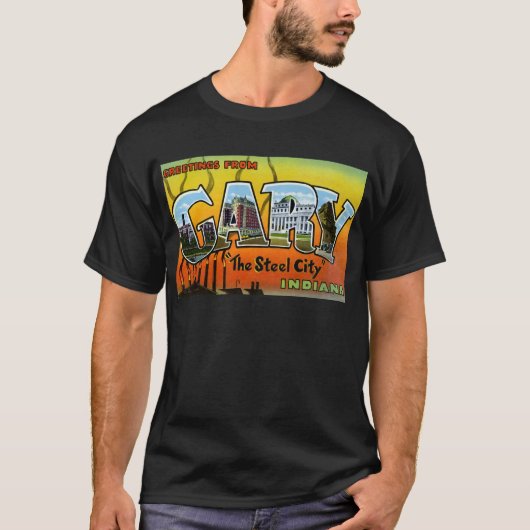 ギャリーインディアナからの挨拶 Tシャツ (正面)