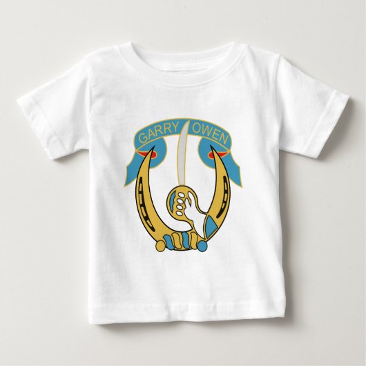 ギャリーオーウェン-第7騎兵隊 ベビーTシャツ (正面)