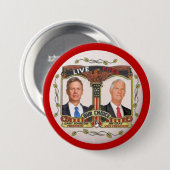 ギャリージョンソン/2012年にジムの灰色 缶バッジ (正面&裏面)