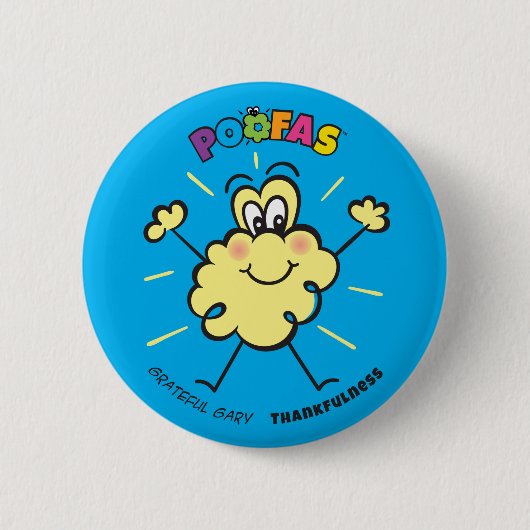 ギャリー感謝したボタン 缶バッジ (正面)