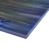 ギャリー・ポーリングによるサンセットセイル カッティングボード (角)