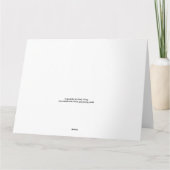 ギャリー・ポーリングによるサンセットセイル カード (裏面)