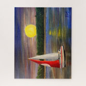 ギャリー・ポーリングによるサンセットセイル ジグソーパズル (縦)