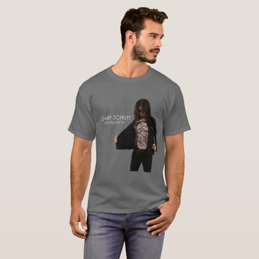 ギャリーSchuttの可動部分はティーの前部をまたは旅行します Tシャツ (正面フル)