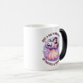 ギャルがパステル&パンプキンスの泡に モーフィングマグカップ (正面右)