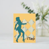 ギャルをタップ | iPod Graphics forタップ ポストカード (スタンド正面)