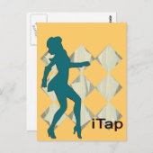 ギャルをタップ | iPod Graphics forタップ ポストカード (正面/裏面)