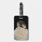 ギャルファルコンサーカーハイブリッド《鳥》ハヤブサ ラゲッジタグ (裏面縦)