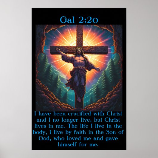 ギャル2:20イエスと十字架に乗って ポスター (正面)