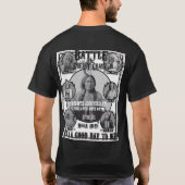 ギャル(胆嚢 "Pizi")フンクパパ・ラコタ族の酋長 Tシャツ (裏面)