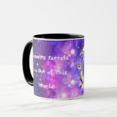 ギャレットのフェレットはこの世界のマグカップから出ている マグカップ (正面左)