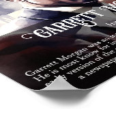 ギャレットモーガンブラック歴史月教室 ポスター (角)